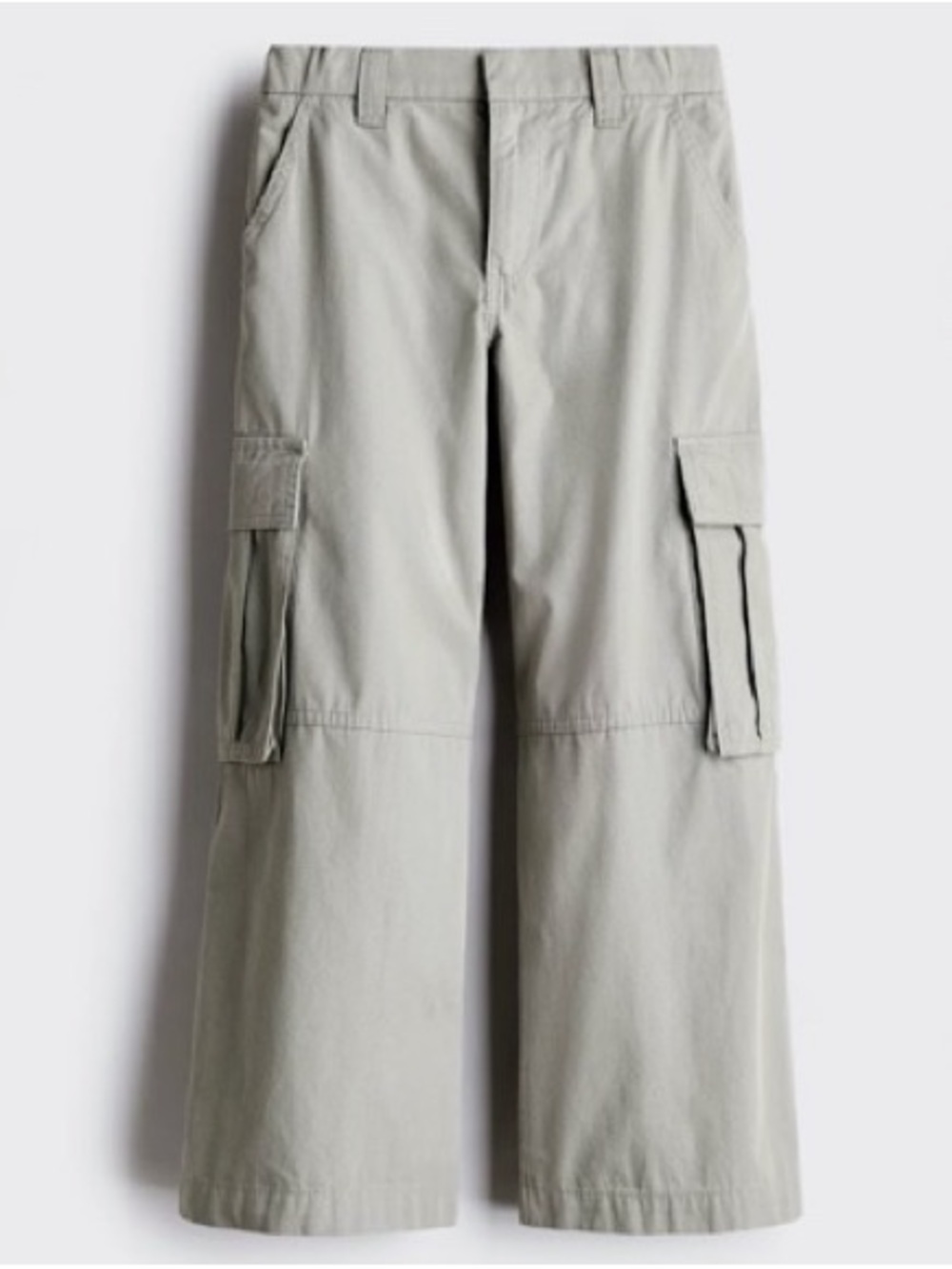 H&M Girls Wide Leg Cargo Pants